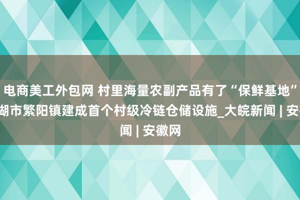 电商美工外包网 村里海量农副产品有了“保鲜基地”  芜湖市繁阳镇建成首个村级冷链仓储设施_大皖新闻 | 安徽网